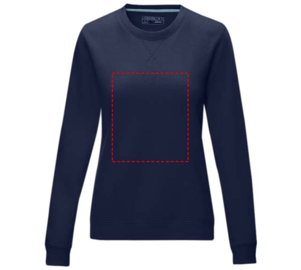 Pull ras du cou recyclé bio GOTS GRS femme Jasper - 300 x 320 mm - 4